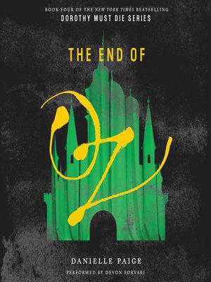 cover image of The End of Oz
